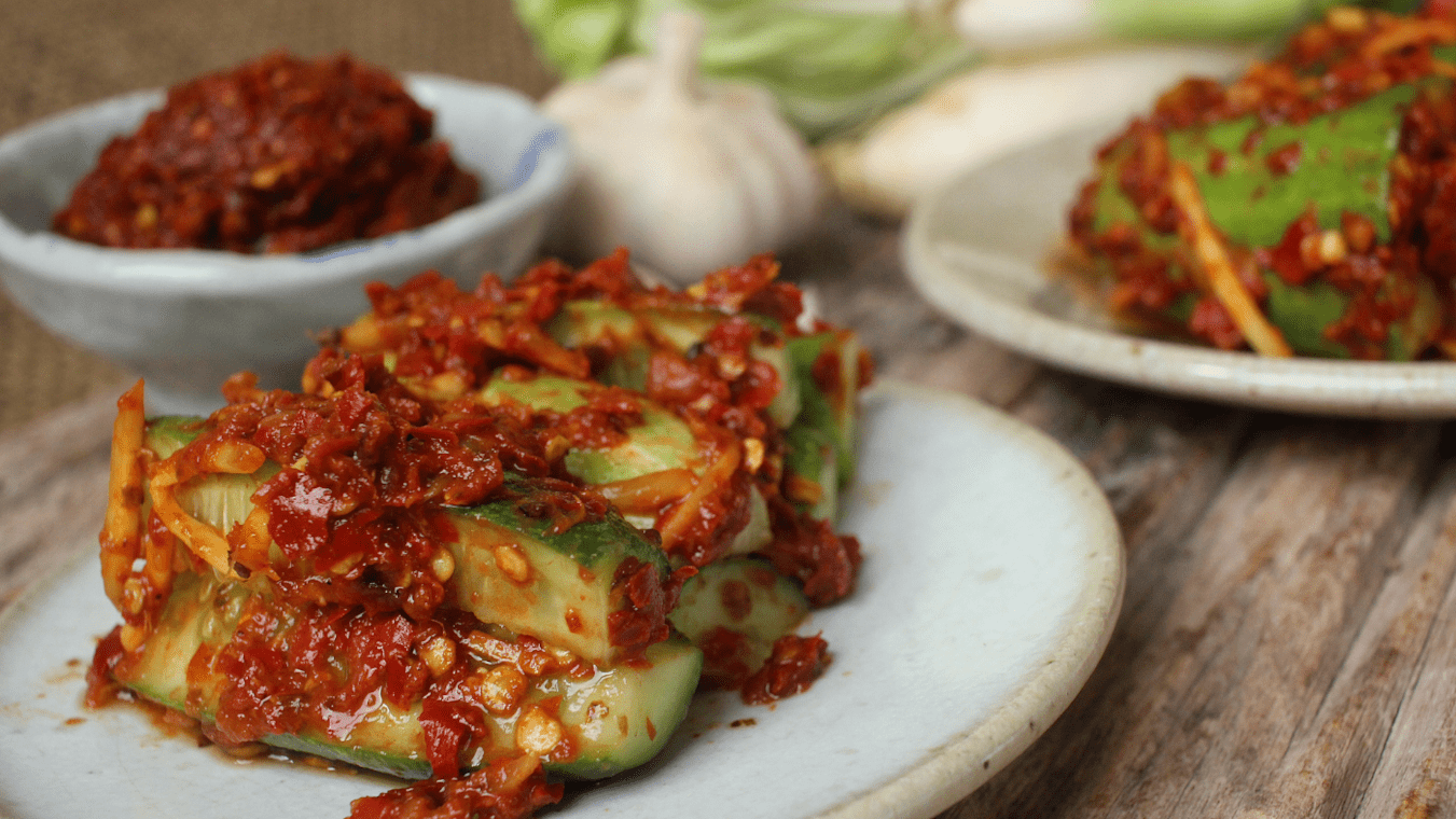 Cucumber Kimchi - Lettuce Grow