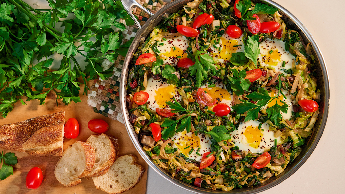 Rainbow Shakshuka - Lettuce Grow