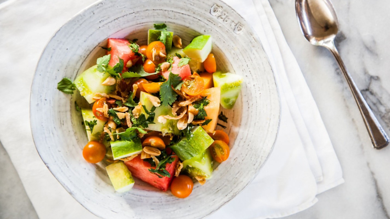 New Southern Summer Salad - Lettuce Grow