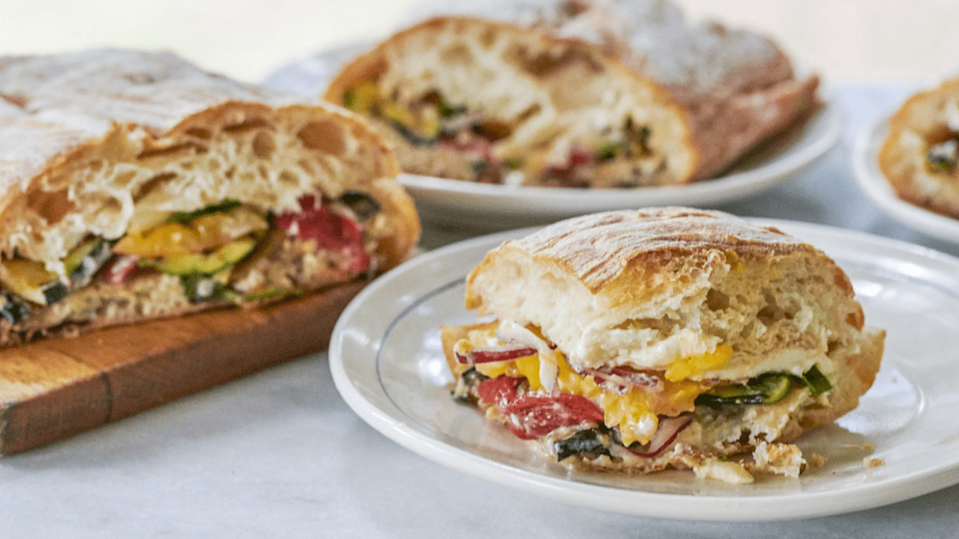 Veggie-Packed Paninis - Lettuce Grow