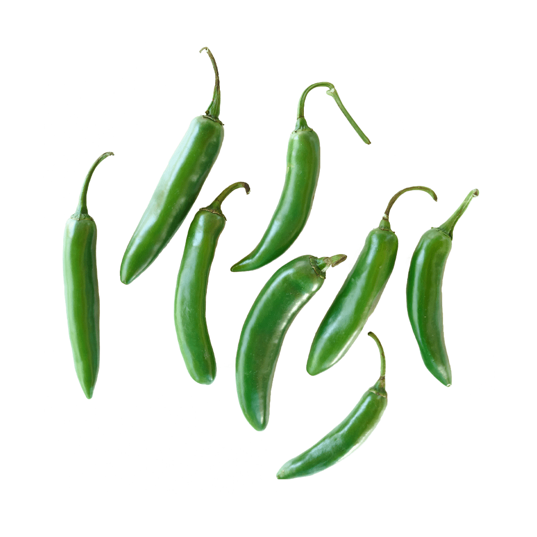Spicy Serrano Peppers