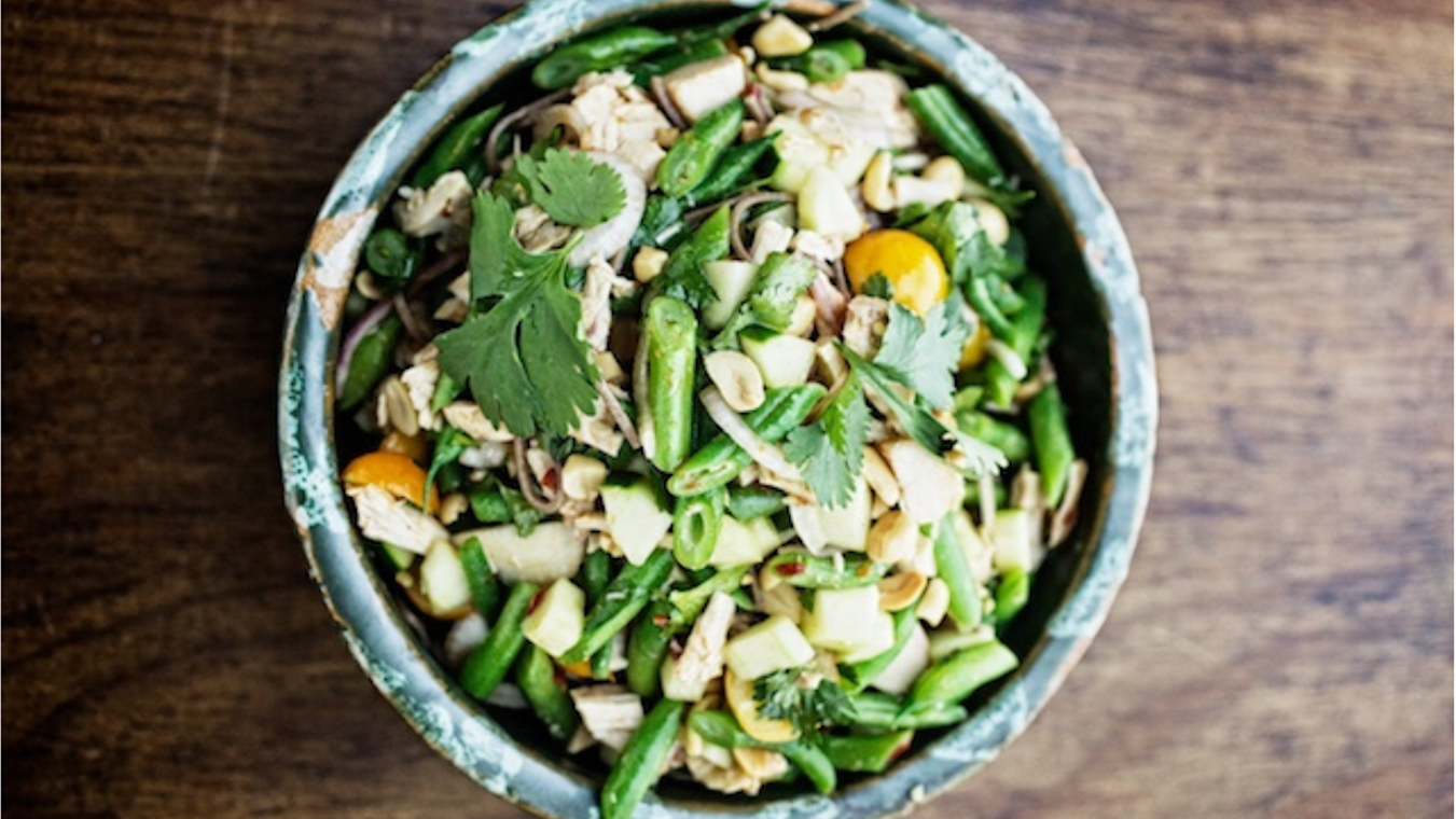 Buckwheat Noodles with Green Beans & Toasted Sesame-Lime Vinaigrette - Lettuce Grow