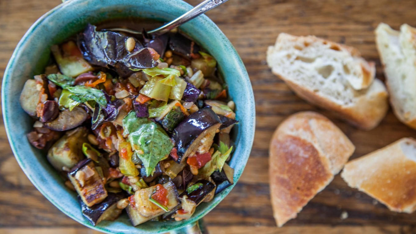 Eggplant Caponata - Lettuce Grow