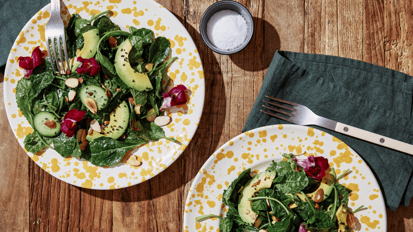 Valerie's Kale Salad - Lettuce Grow