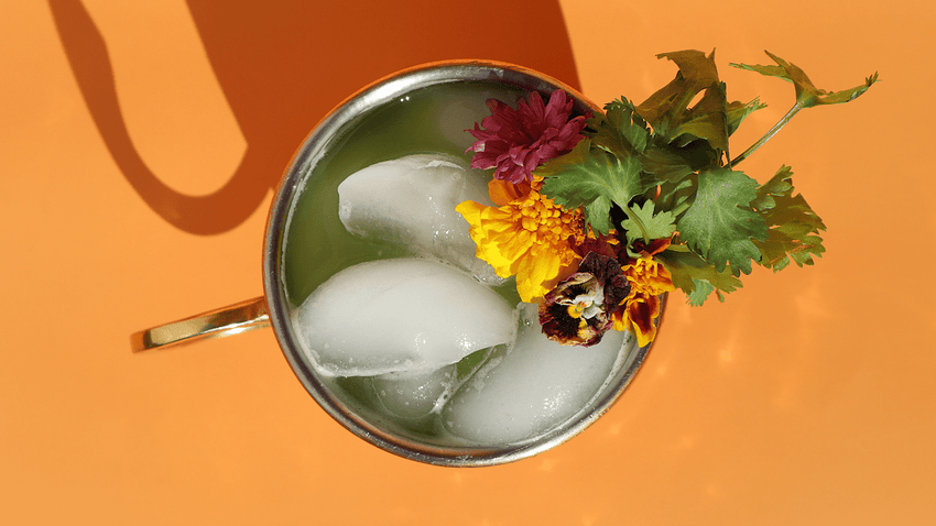 Celery Juice Mule Cocktail - Lettuce Grow