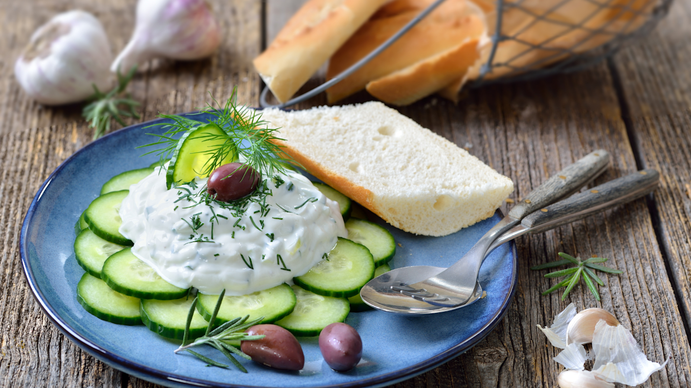 Cucumber Tzatziki - Lettuce Grow