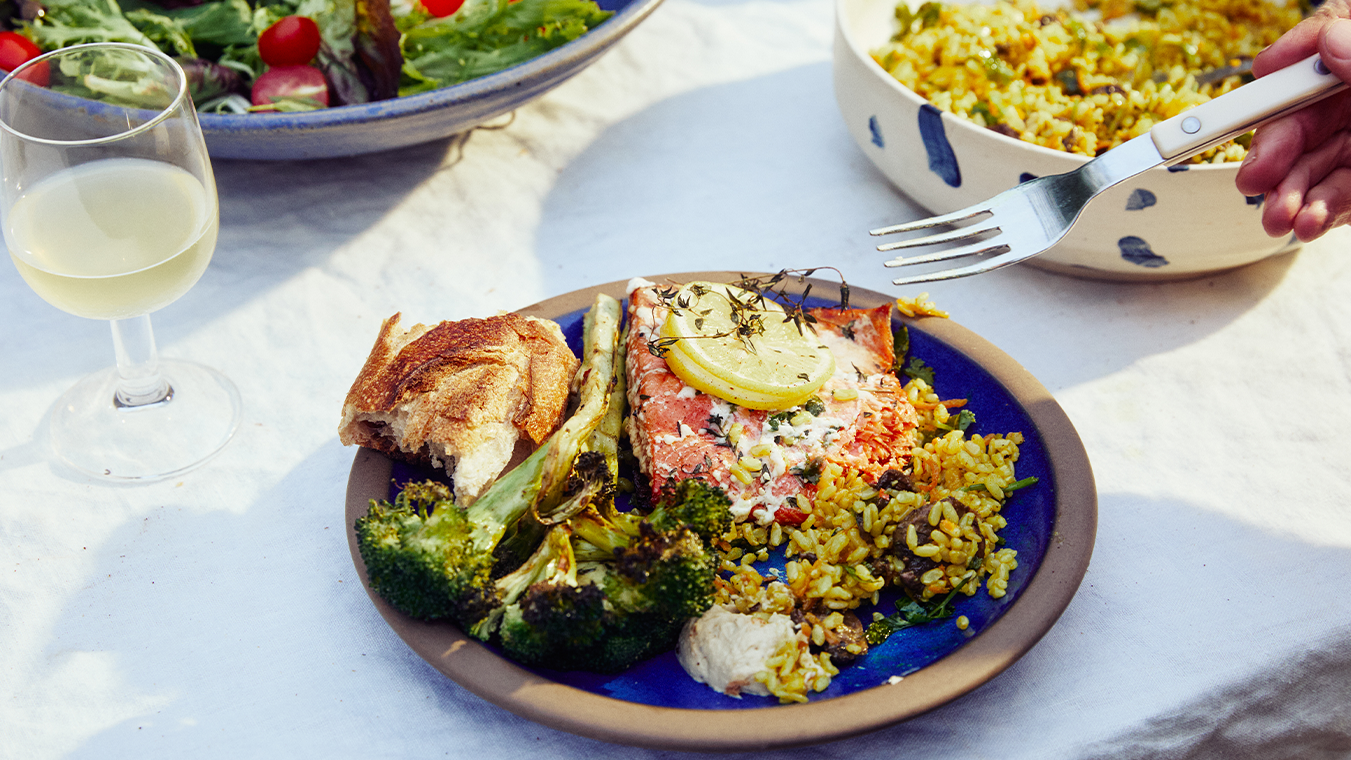Mushroom & Herb Veggie Rice - Lettuce Grow
