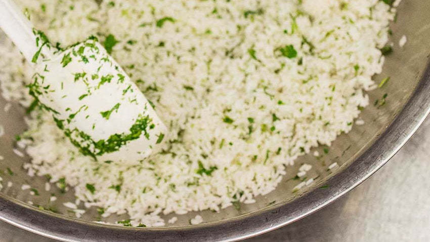 Cilantro-Lime Rice - Lettuce Grow