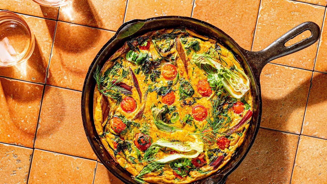 Masala Frittata - Lettuce Grow