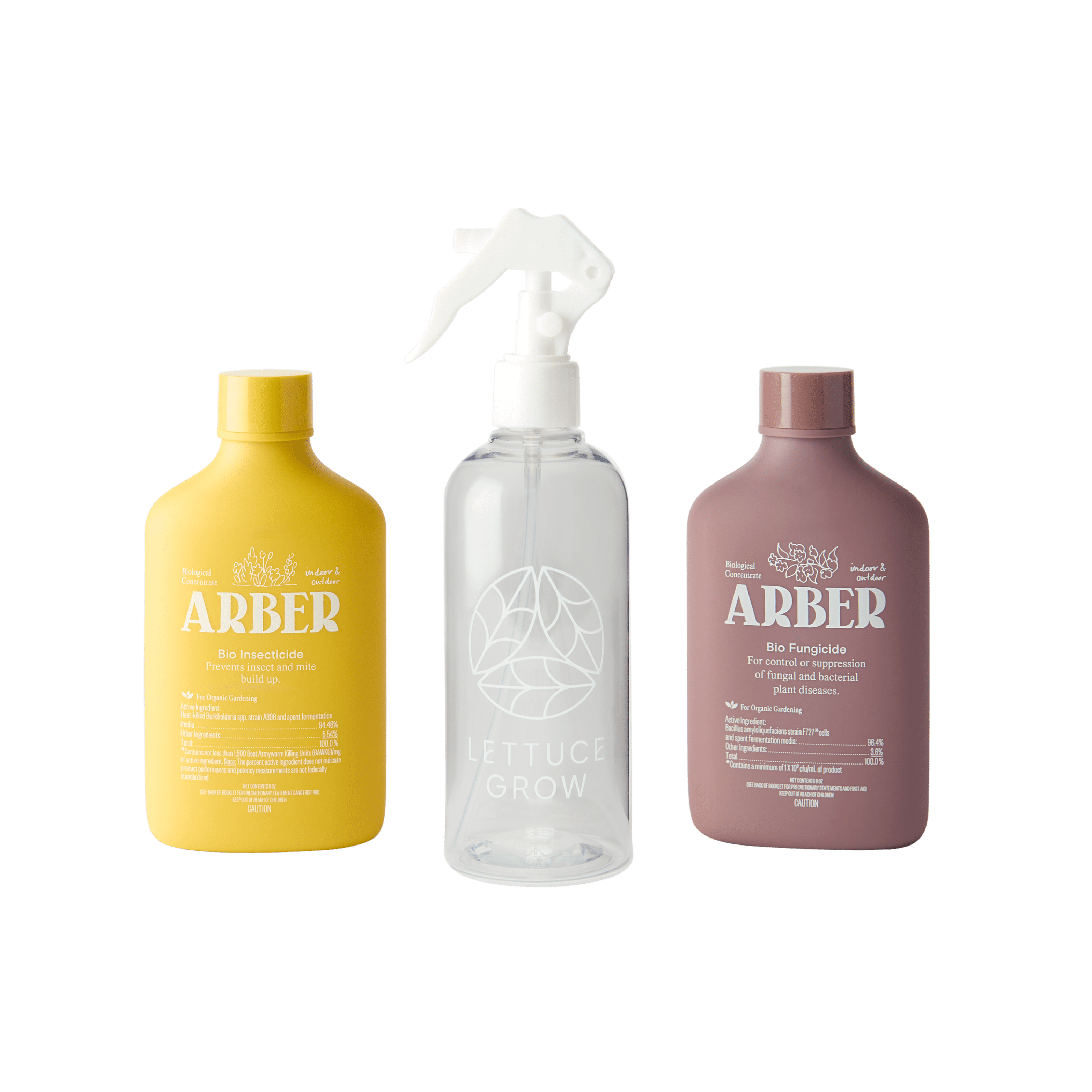 Arber Plant Protection Kit and Spray Bottle
