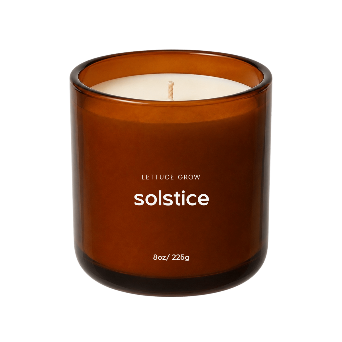 Solstice Herbal Candle - Lettuce Grow